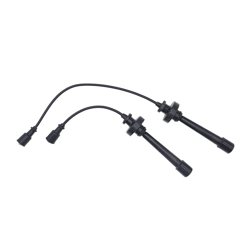 OXCANO 6714266 Ignition Spark Plug Wires Set of 2 Compatible with Chrysler Sebring 2001-2005, Dodge Stratus 2001-2005, Mitsubishi Eclipse 2000-2005 Galant 1999-2004 Lancer 2002-2007 Mirage - Image 1